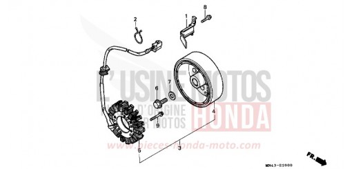 GENERATRICE CBR600FK de 1989